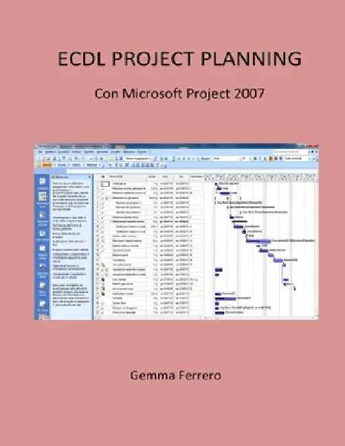 Ecdl Project Planning.: Con Project 2007 by Ferrero, Gemma