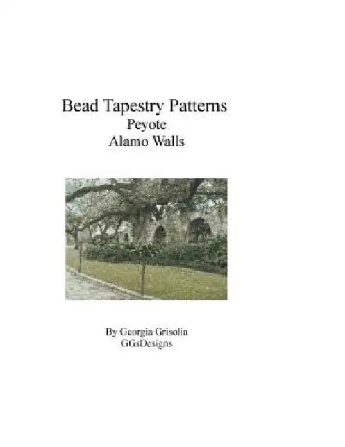 Bead Tapestry Patterns Peyote Alamo Walls by Georgia Grisolia