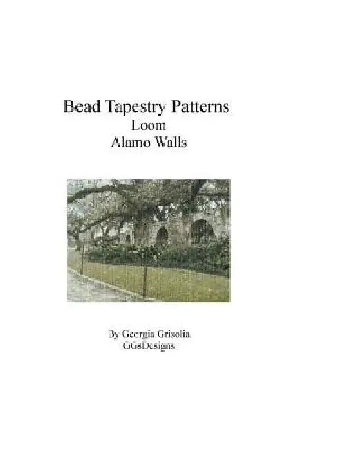 Bead Tapestry Patterns Loom Alamo Walls by Georgia Grisolia
