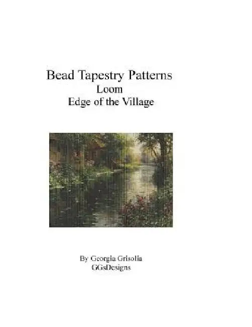 Bead Tapestry Patterns Loom Edge of the Village by Georgia Grisolia
