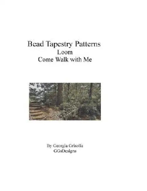 Bead Tapestry Patterns Loom Come Walk With Me by Georgia Grisolia