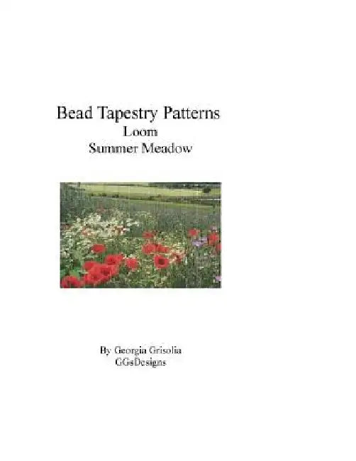 Bead Tapestry Patterns Loom Summer Meadow by Georgia Grisolia