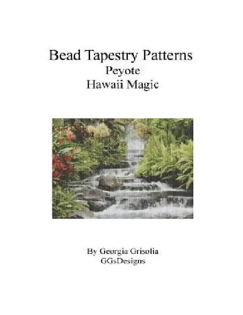 Bead Tapestry Patterns Peyote Hawaii Magic by Georgia Grisolia