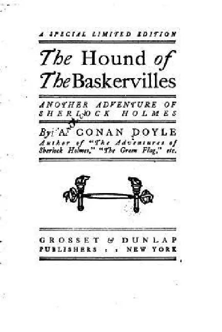 The Hound of the Baskervilles by Arthur Conan Doyle