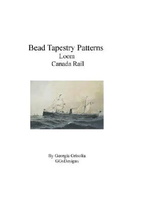 Bead Tapestry Patterns Loom Canada Rail by Georgia Grisolia