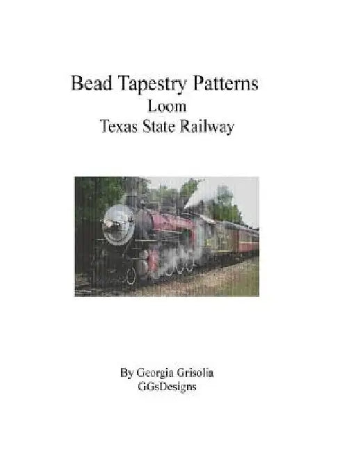 Bead Tapestry Patterns Loom Texas State Railway by Georgia Grisolia
