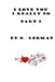 I Love you, I Really Do, Part Two by G. Legman