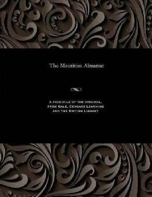 The Mauritius Almanac by D. P. Garrioch