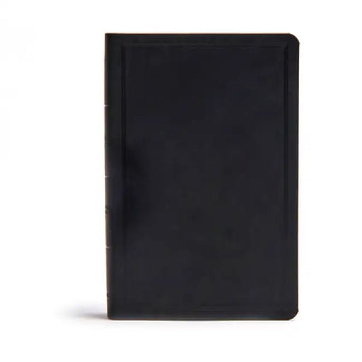 CSB Deluxe Gift Bible, Black Leathertouch by Csb Bibles by Holman