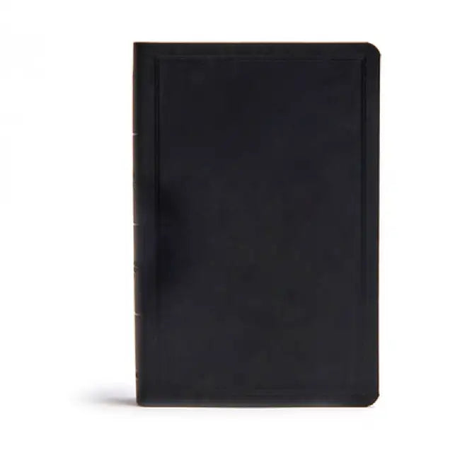 CSB Deluxe Gift Bible, Black Leathertouch by Csb Bibles by Holman