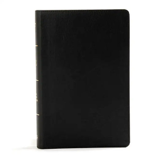 KJV Large Print Personal Size Reference Bible, Black Leathertouch Indexed by Holman Bible Staff