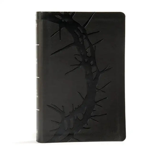 KJV Large Print Personal Size Reference Bible, Charcoal Leathertouch Indexed by Holman Bible Staff