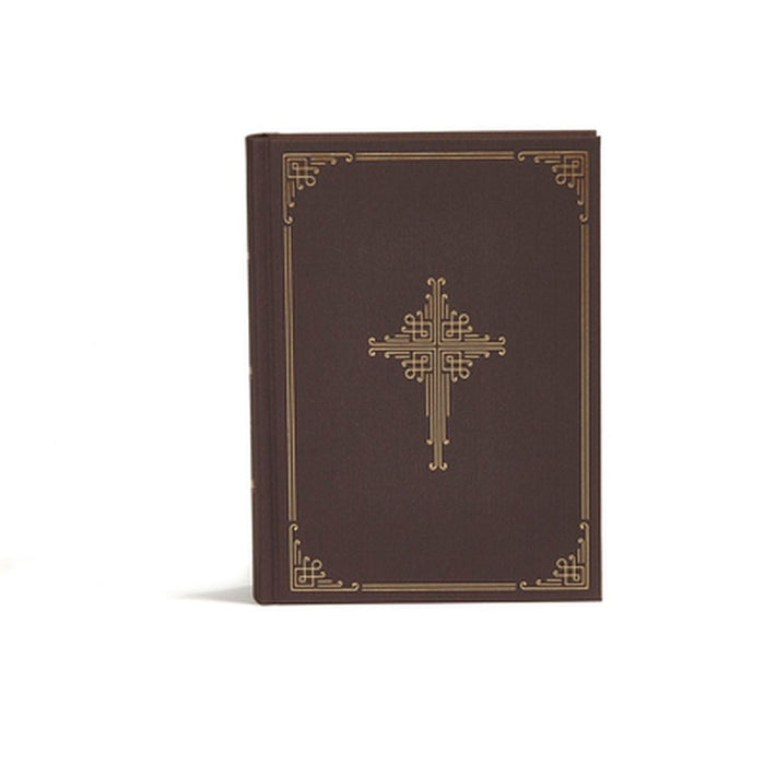 CSB Ancient Faith Study Bible, Brown Hardcover by Holman Bible Staff