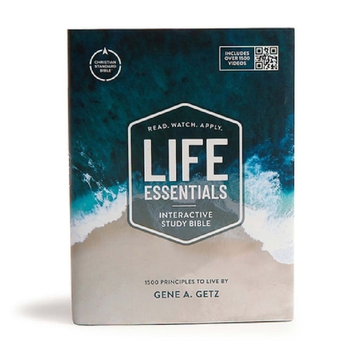 CSB Life Essentials Study Bible, Hardcover W/Jacket by Gene A. Getz
