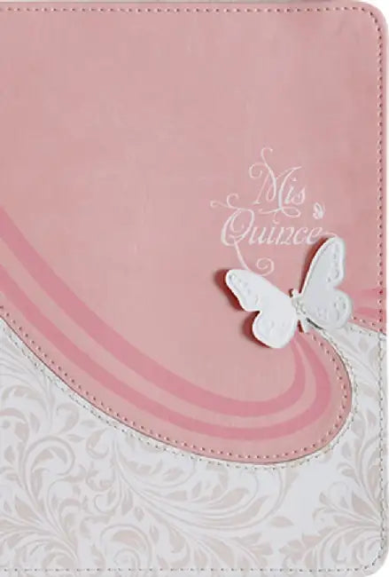 Rvr 1960 Biblia MIS Quince, Rosa Y Blanco Símil Piel by B&h Espanol Editorial