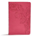 KJV Giant Print Reference Bible, Pink Leathertouch, Indexed by Csb Bibles by Holman