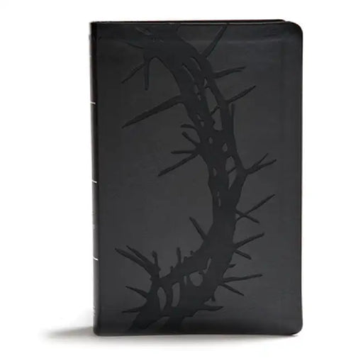 KJV Giant Print Reference Bible, Charcoal Leathertouch by Csb Bibles by Holman