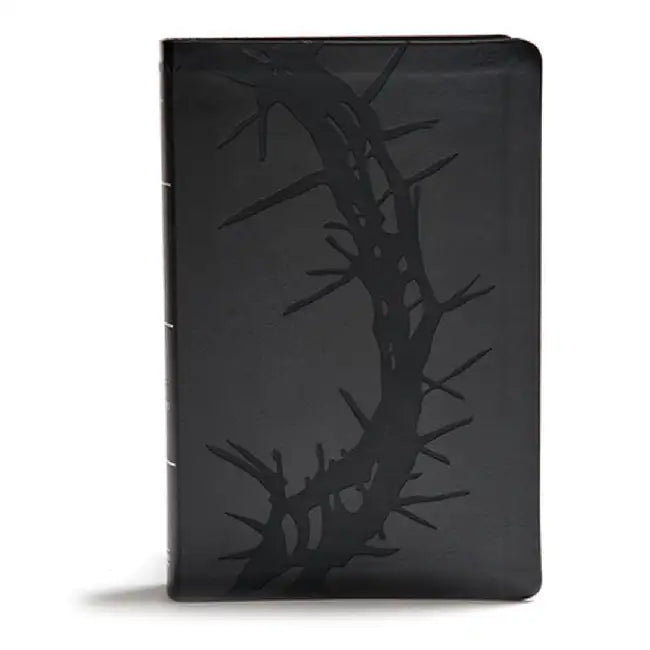 KJV Giant Print Reference Bible, Charcoal Leathertouch by Csb Bibles by Holman
