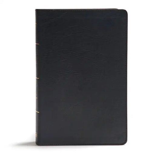KJV Giant Print Reference Bible, Black Leathertouch by Csb Bibles by Holman