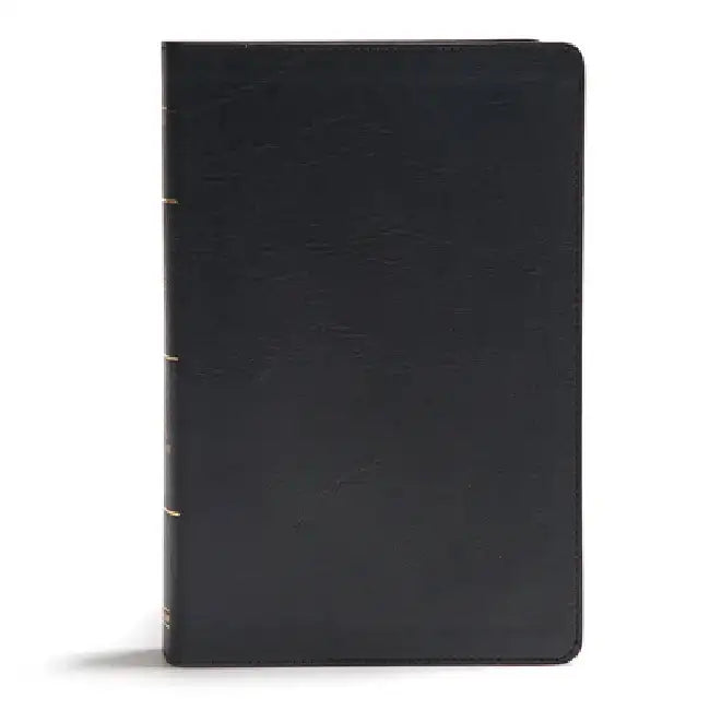 KJV Giant Print Reference Bible, Black Leathertouch, Indexed by Holman Bible Publishers