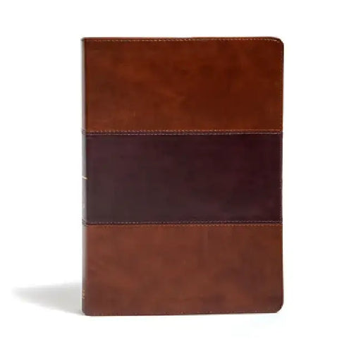 KJV Super Giant Print Reference Bible, Charcoal Leathertouch by Holman Bible Publishers