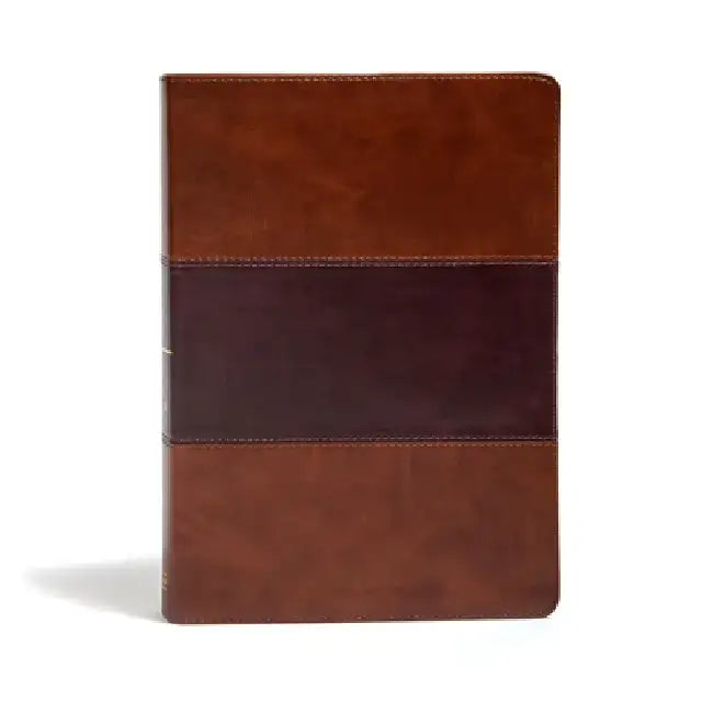 KJV Super Giant Print Reference Bible, Charcoal Leathertouch by Holman Bible Publishers