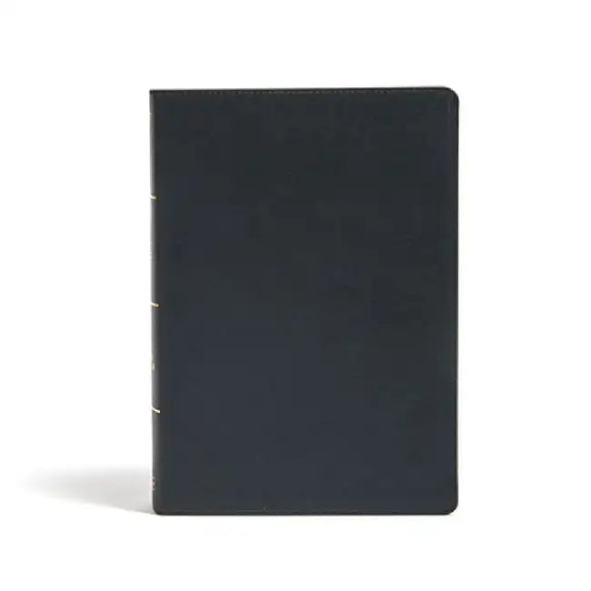 KJV Super Giant Print Reference Bible, Black Leathertouch by Holman Bible Staff