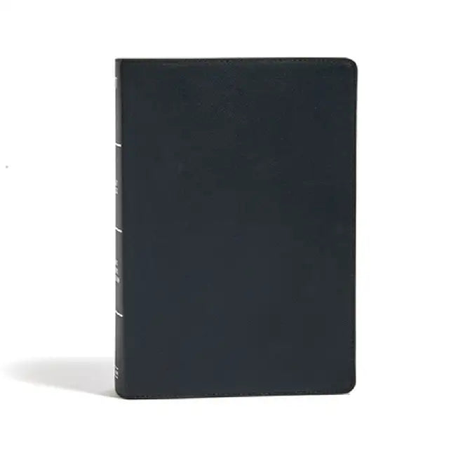 KJV Super Giant Print Reference Bible, Black Genuine Leather by Holman Bible Staff