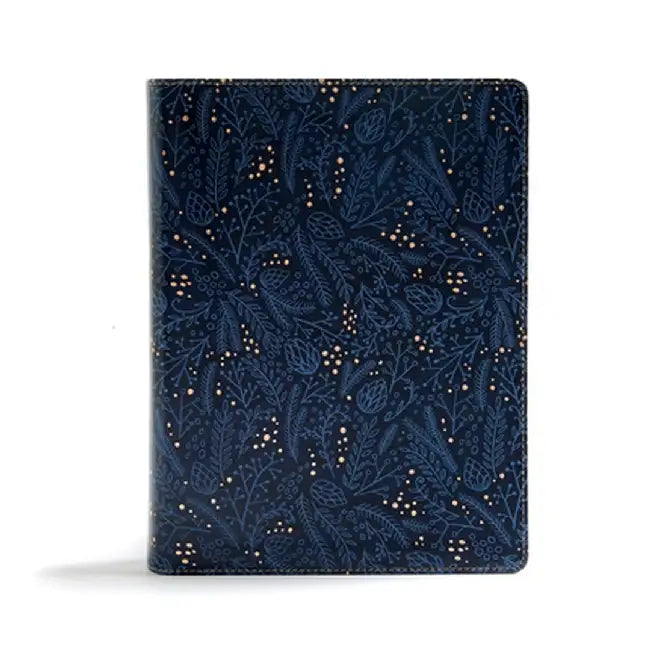 CSB Study Bible, Navy Leathertouch by Csb Bibles by Holman