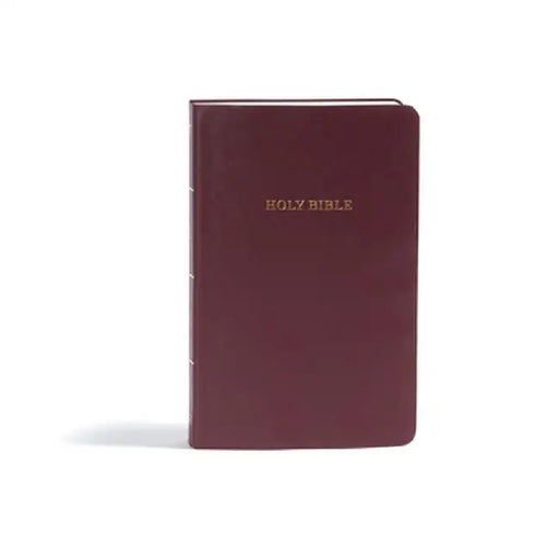 KJV Gift and Award Bible, Burgundy Imitation Leather by Holman Bible Staff