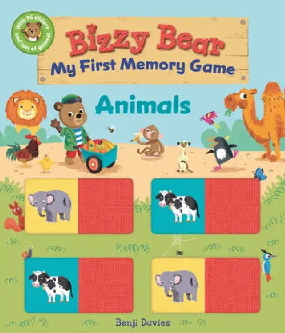 Bizzy Bear: My First Memory Game: Animals by Nosy Crow