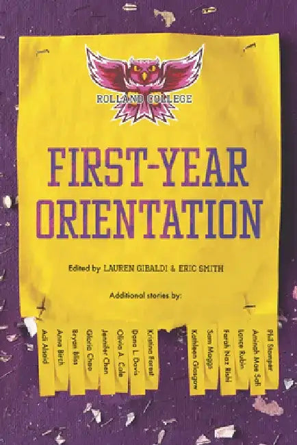 First-Year Orientation by Lauren Gibaldi