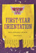 First-Year Orientation by Lauren Gibaldi