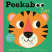 Peekaboo: Zoo: (An Interactive Board Book for Babies & Toddlers with Mirror & Sliders to Push, Pull, or Turn. Cute Zoo Animal Artwork Includes a Rhino by Camilla Reid