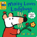 Maisy Loves Ladybugs: A Maisy's Planet Book: (Educational Board Book about Bugs and Insects - For Toddlers and Kids Ages 1-3) by Lucy Cousins