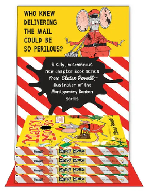 Marty Moose: First Class Mischief 4C Prepack with L-Card by Claire Powell