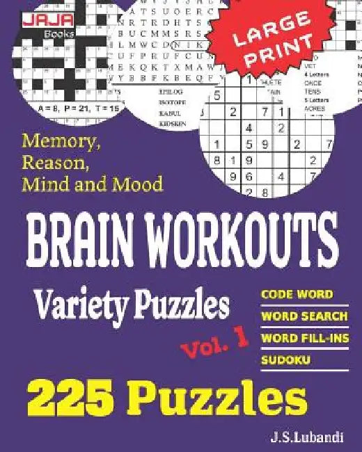 Brain Workouts Variety Puzzles by Jaja Media
