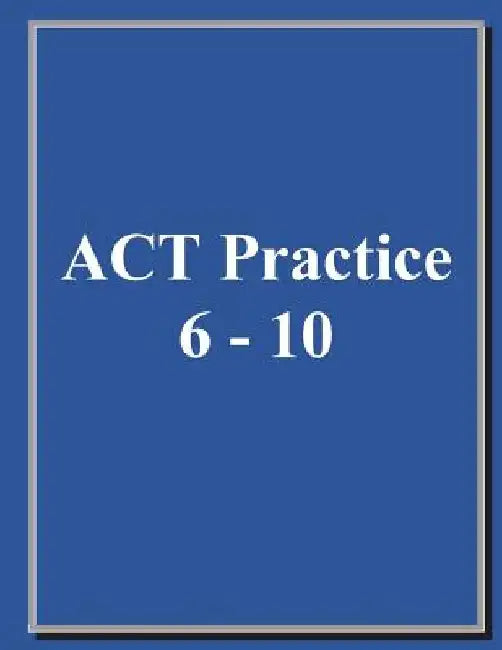 ACT Practice (6-10) by Allan Chan
