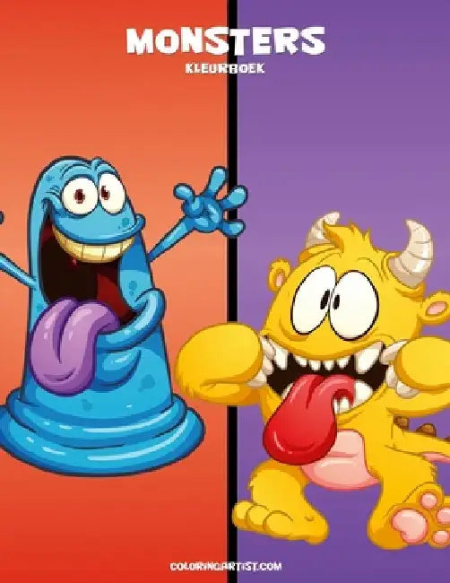 Monsters Kleurboek 1 by Snels, Nick