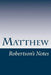 Matthew by John Robertson