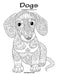 Dogs Coloring Book for Grown-Ups 1 & 2 by Nick Snels