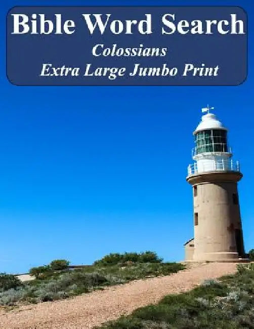 Bible Word Search Colossians: King James Version Extra Large Jumbo Print by T. W. Pope