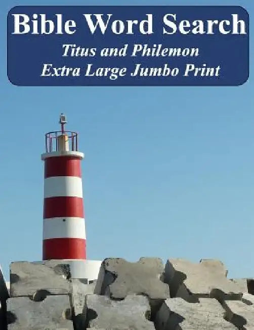 Bible Word Search Titus and Philemon: King James Version Extra Large Jumbo Print by T. W. Pope