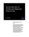 An Introduction to Streets and Highways Engineering by J. Paul Guyer