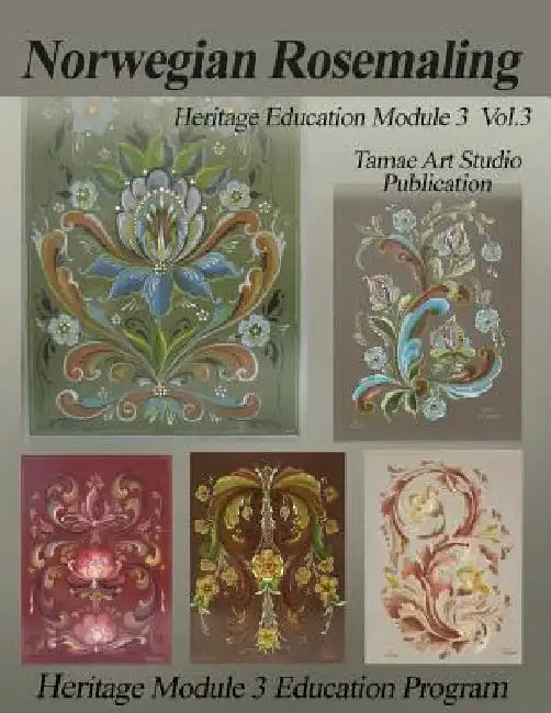 Norwegian Rosemaling by Inoue, Tamae