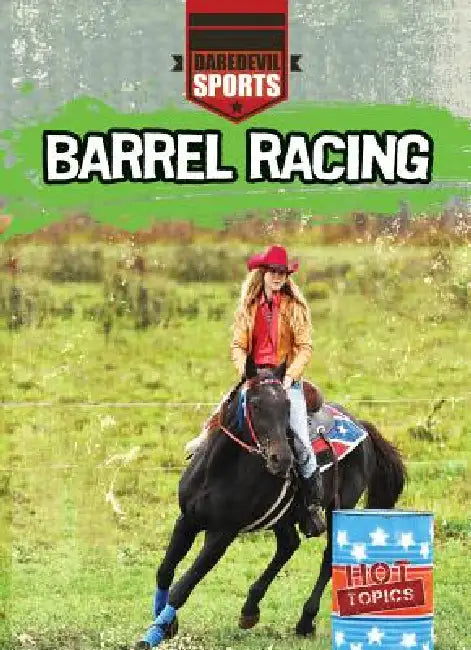 Barrel Racing by Hal Garrison