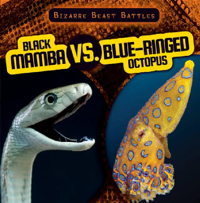 Black Mamba vs. Blue-Ringed Octopus by Janey Levy