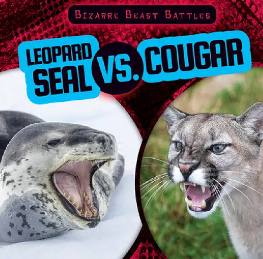 Leopard Seal vs. Cougar by Natalie Humphrey