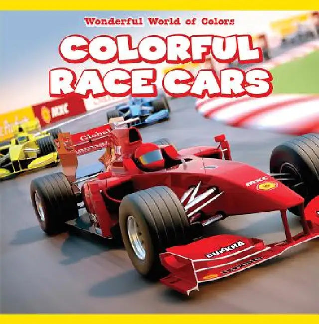 Colorful Race Cars by Rebecca Izumo