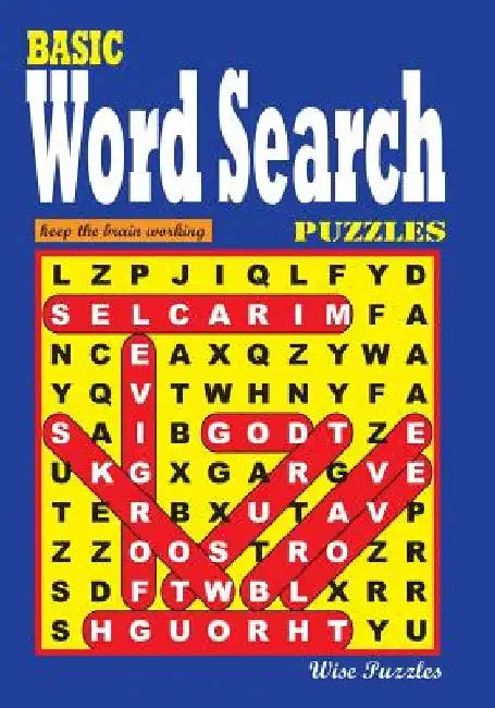 BASIC Word Search Puzzles by Wise Puzzles